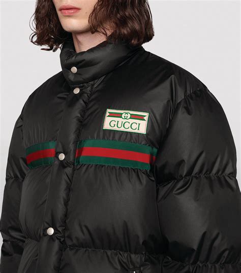 gucci puffer jacket long|Gucci casual jackets.